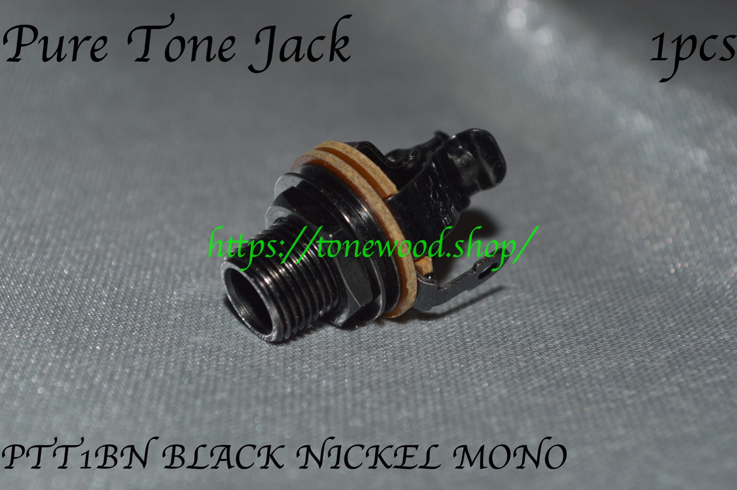 Pure Tone Jack-PTT1BN-BlACK NICKEL-mono