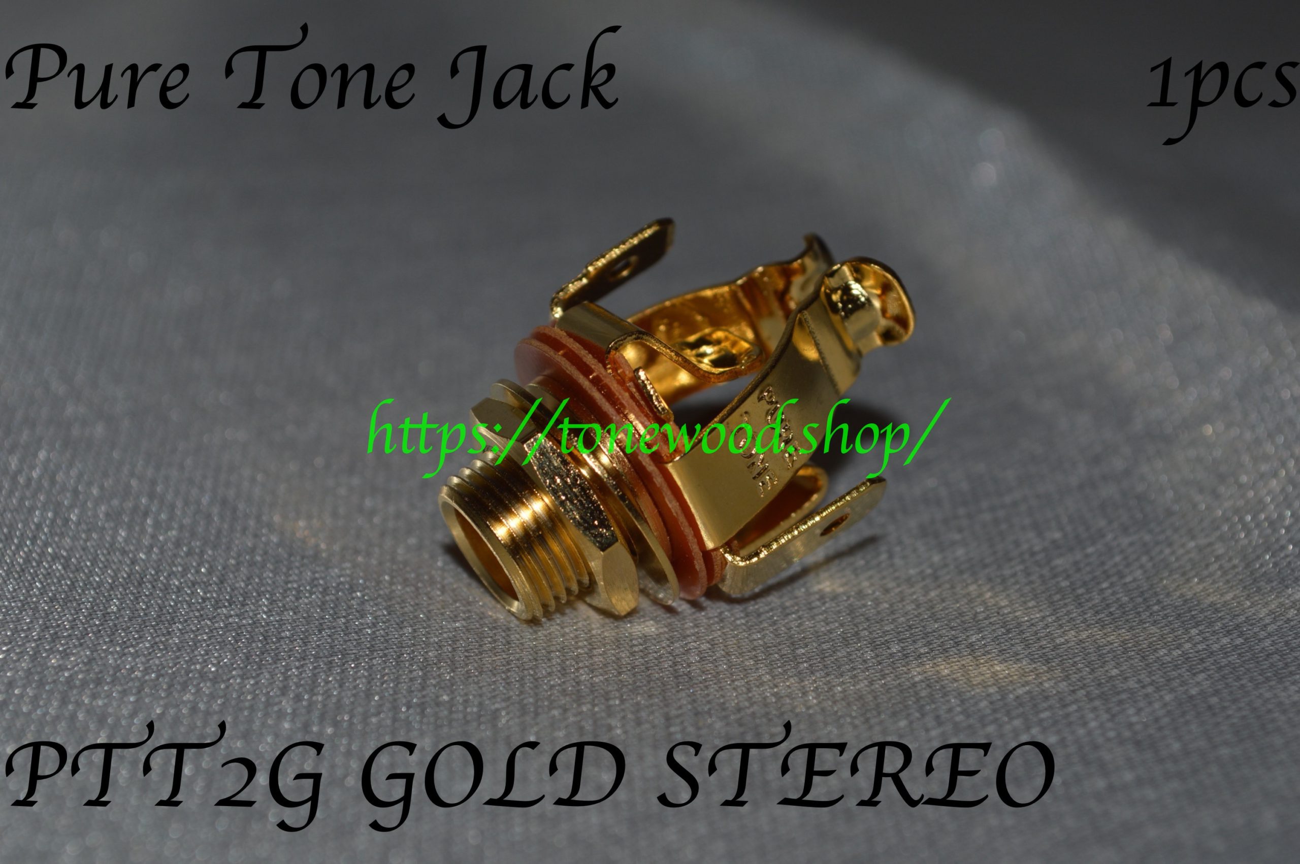 Pure Tone Jack-PTT2G-GOLD stereo