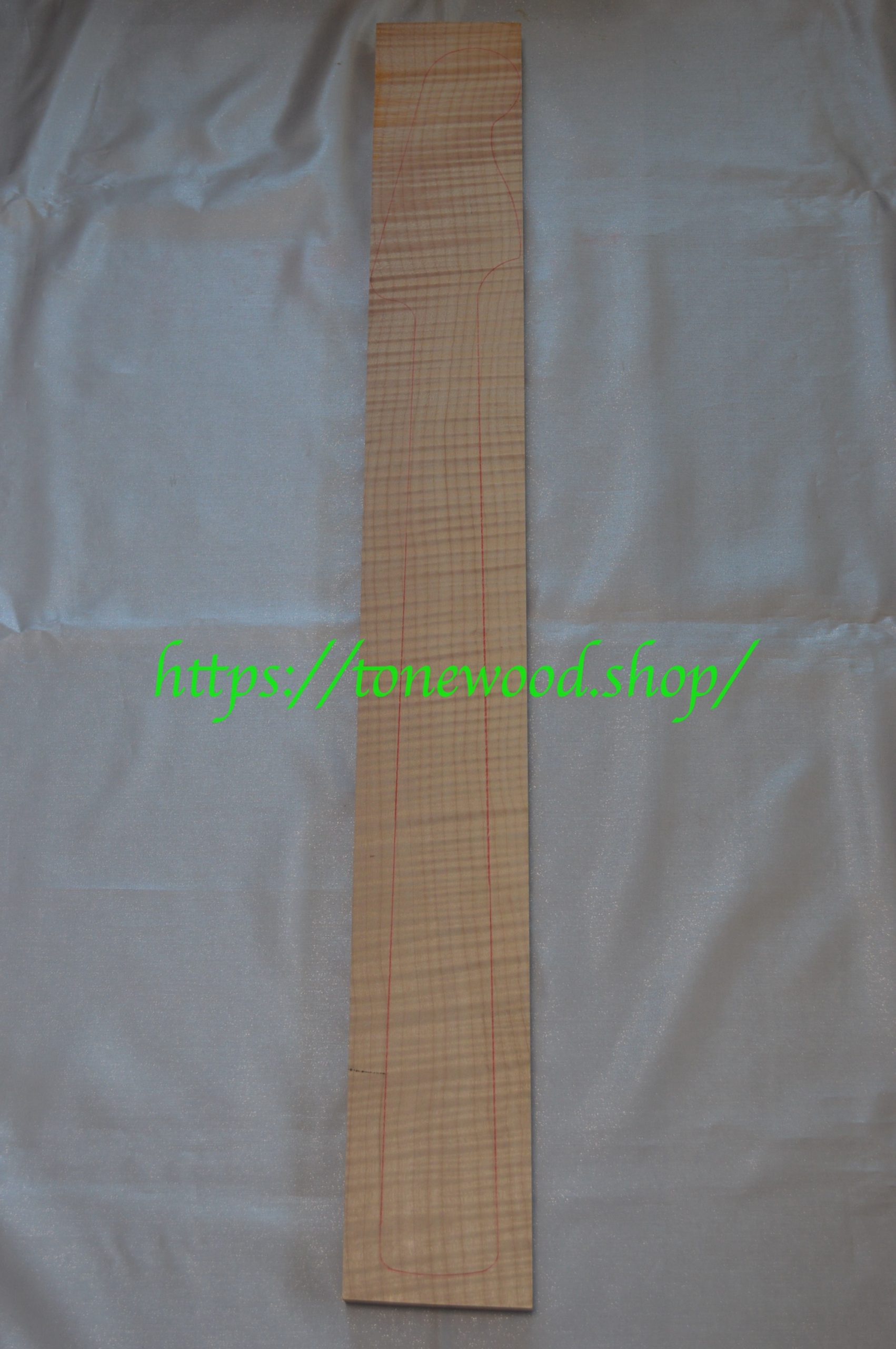 curly maple-neck-blank-No.412